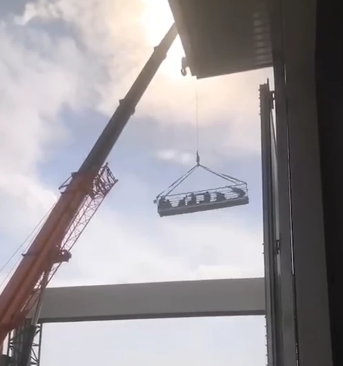 高空作業被困